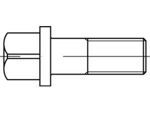 Varžtai keturkampe galva, DIN 478-480