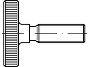 Varžtai rievėta galva, žemo profilio, DIN 653