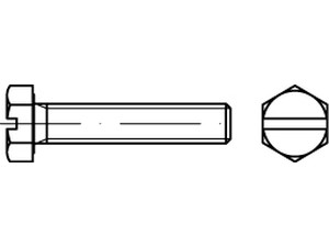Varžtai šešiakampe galva, pilnu sriegiu, DIN 933, DIN 933, vaizdas 2