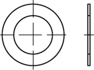 Poveržlės fiksuojančios, DIN 93, DIN 93, vaizdas 2