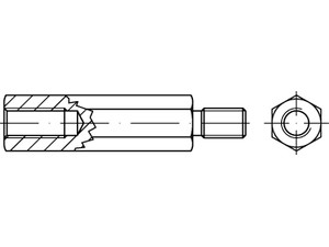 Įvorės distancinės, R 88086