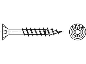 Medsraigčiai SPAX, vaizdas 2