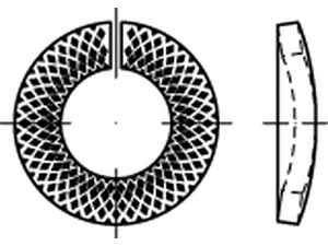 Poveržlės fiksuojančios, spyruoklinės, R 88130