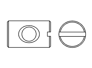 Veržlės plaktukinės, simetrinės